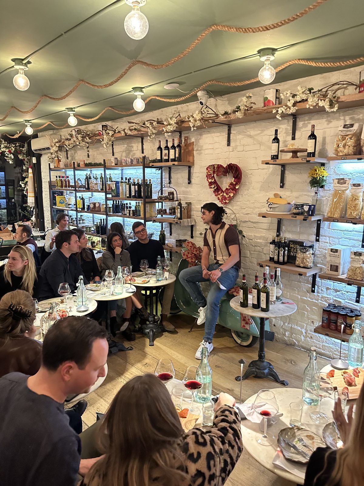 Wine tasting night at Sogno Toscano West Village