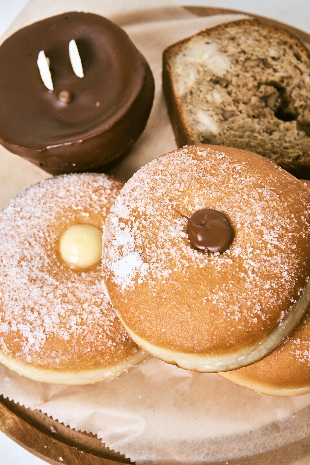 Bomboloni and Italian pastries