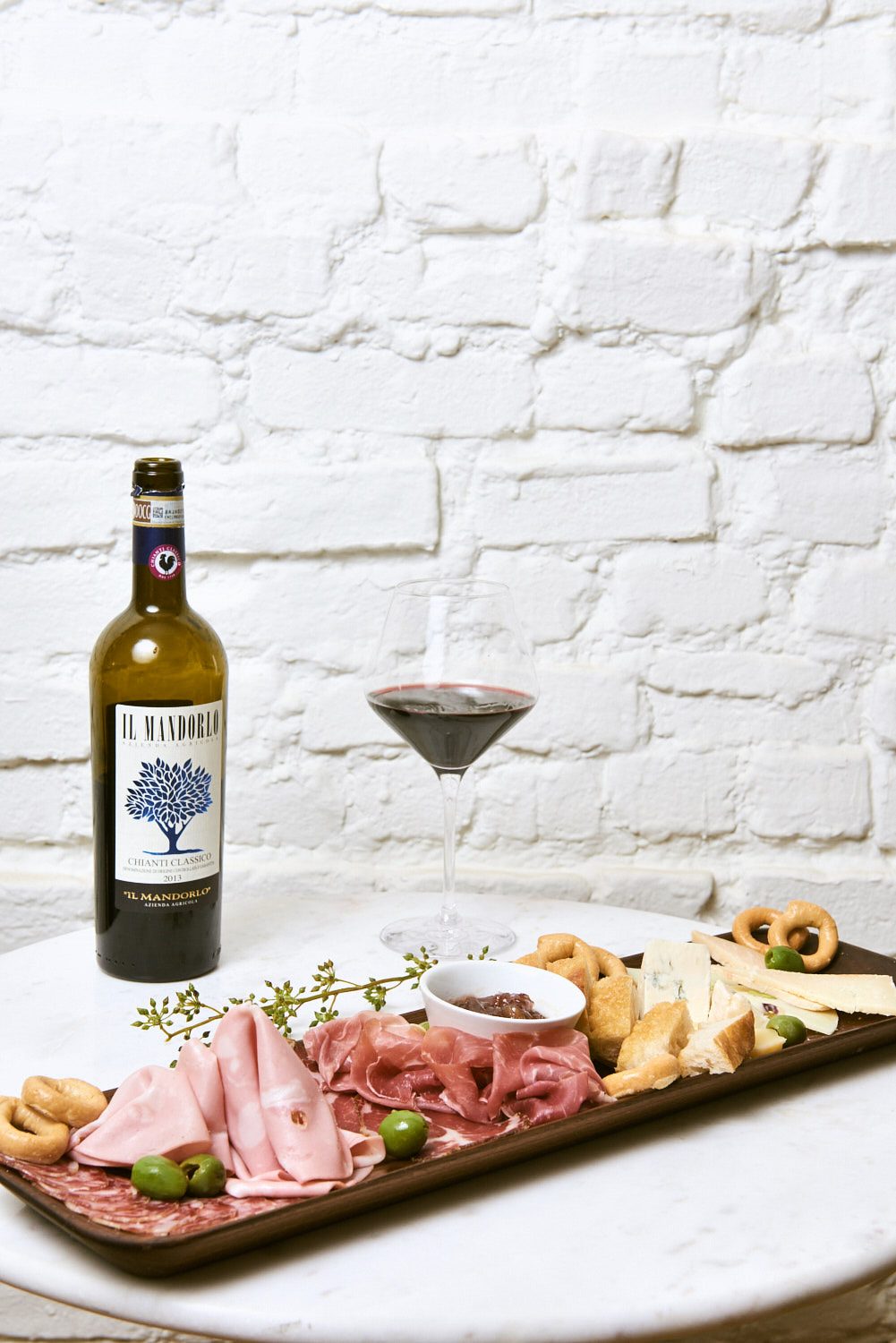 The wine bar at Sogno Toscano West Village